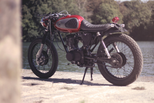 caferacerdesign: Cafe Racer Design SourceHonda CB125 @caferacerdesign