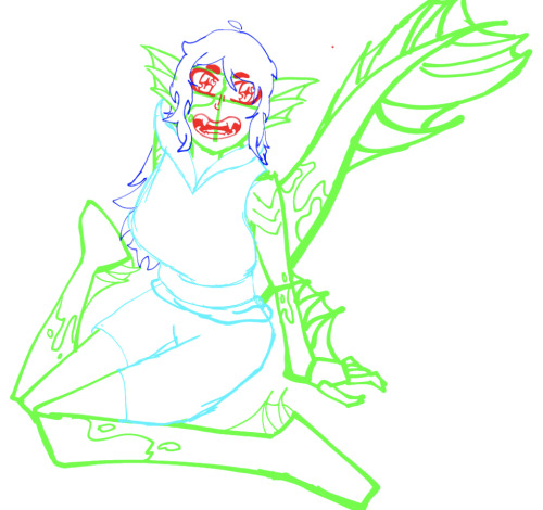 Made A Sketch Of A New Character Wdy Think?