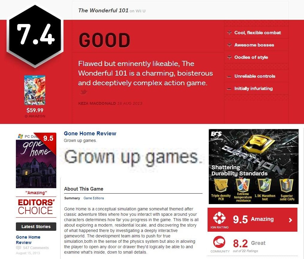 inkerton-kun:  archangellesnowflake:  setto-claus:  Never forget how awful IGN are