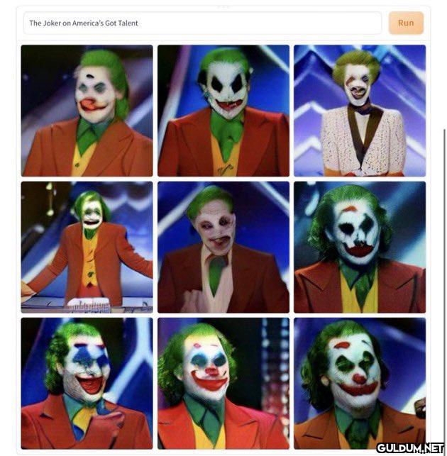 The Joker on America's Got...