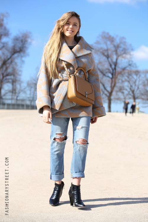 StreetStyle #pfw Kristina Bazan