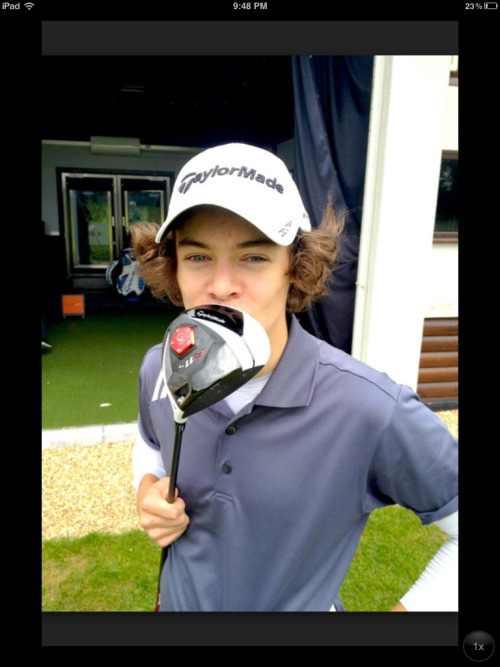 Harry golfing, Hat: Taylormade ($8.99) or Taylormade ($27.95) *The writing on the side is different 