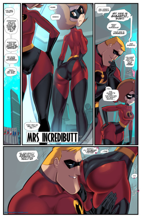 hentai-doujinshi-art: The incredibles hentai dounjinshi byArtist: thebootydoc