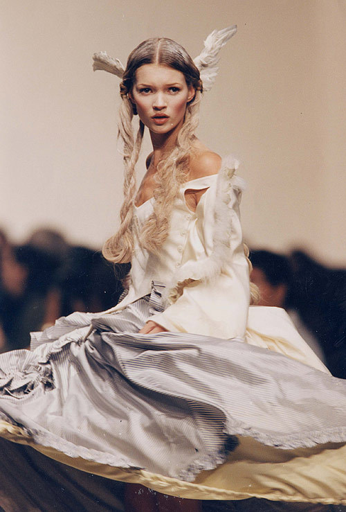 trash-cola:Kate Moss - John Galliano spring summer 1994