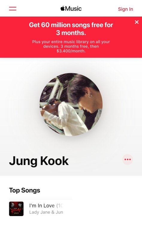 mimibtsghost:JUNGKOOK’S APPLE MUSIC PIC GOT UPDATED JUST NOW WITH A PICTURE OF HIM WITH TAEHYUNG!! T