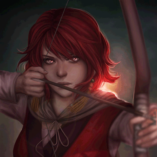 A Little Gif I Made Of Yona From My Previous Artwork.