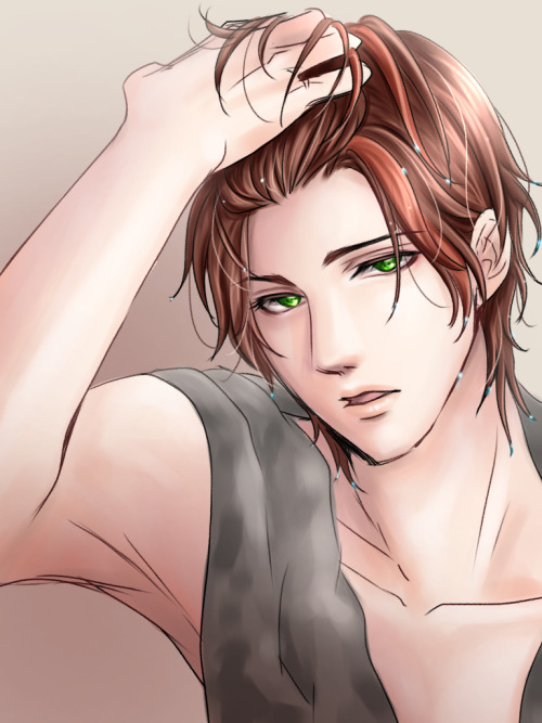 Art by 柚@koiranmira⊳ Narukami Kyoichiro of Samurai Love Ballad Party (SLBP) Permission gra