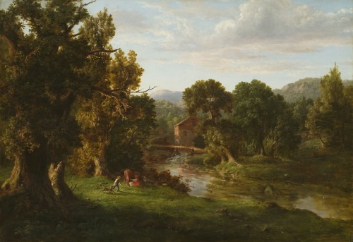 The Old Mill, George Inness, 1849