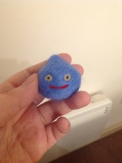   I made a slime but whatever wool I got