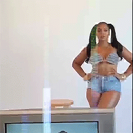 femalepopculture:   ashanti: Around the way girl…  