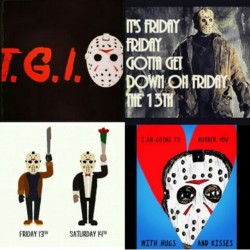 Here&rsquo;s another collage #fridaythe13th