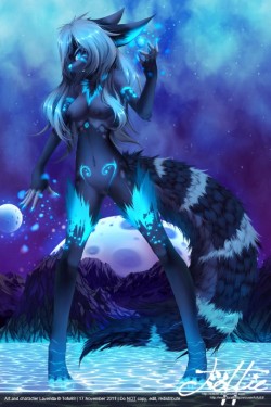 wolfiefur:  sexcatsbacon:  Wolfy Glowing