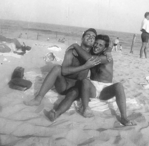 thegayreich:  Cool For The Summer - Vintage Affectionate Men