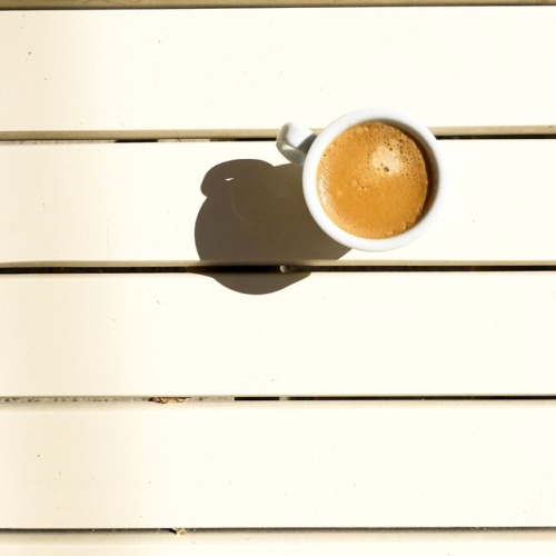 livingrestlessly:No such thing as coffee to-go in Milos. It was like I asked for a caged unicorn. Th