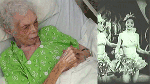 Porn Pics sizvideos:  102 y/o Dancer Sees Herself on