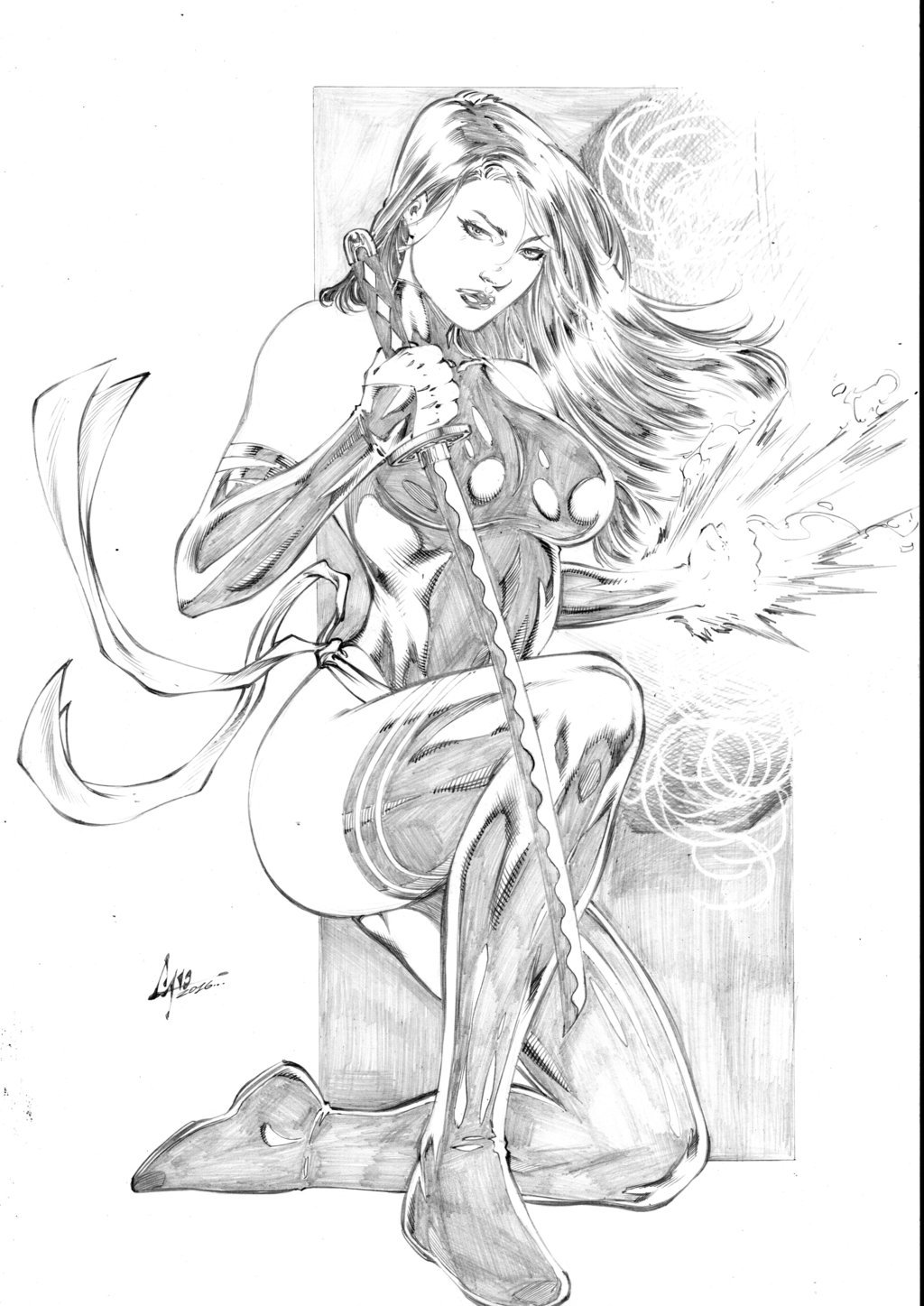 lordtimeblogposts:   Magik Phoenix by CaioMarcus-ART   Power Girl by CaioMarcus-ART 