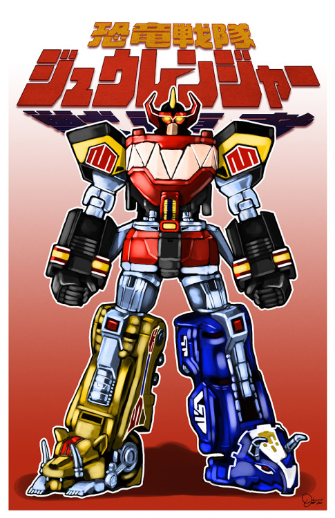 Boston Comic Con starts this Friday! Here is a preview of Daizyujin/Megazord coming in Morphin&r