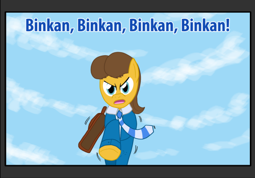 dysfunctionalequestria:  “AAAAAAAAAAHHHHH!!” - Caramel Parodied from: BINKAN SALARYMAN ————— Facebook Page ASK D.E.  omg >w<