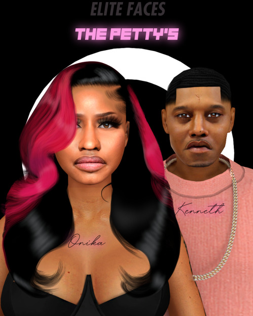 MEET THE PETTY’S- Comes with 3 Nicki skins - Realistic tattoo is included- Every swatch comes with i