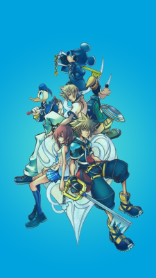 mynerdylockscreens:  some kingdom hearts