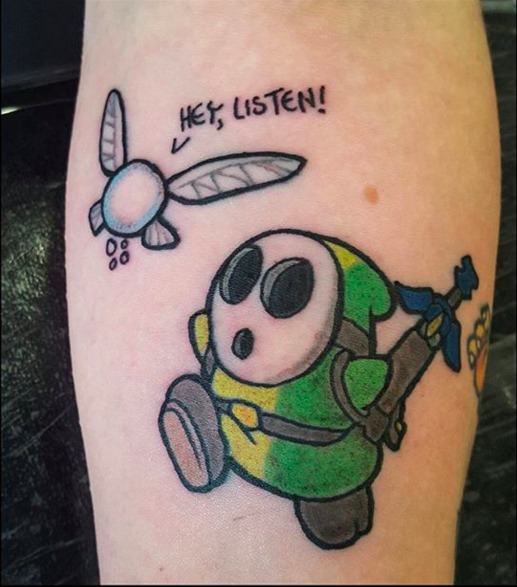 buzzfeedgeeky:  22 “Legend Of Zelda” Tattoos That Will Blow You Away 