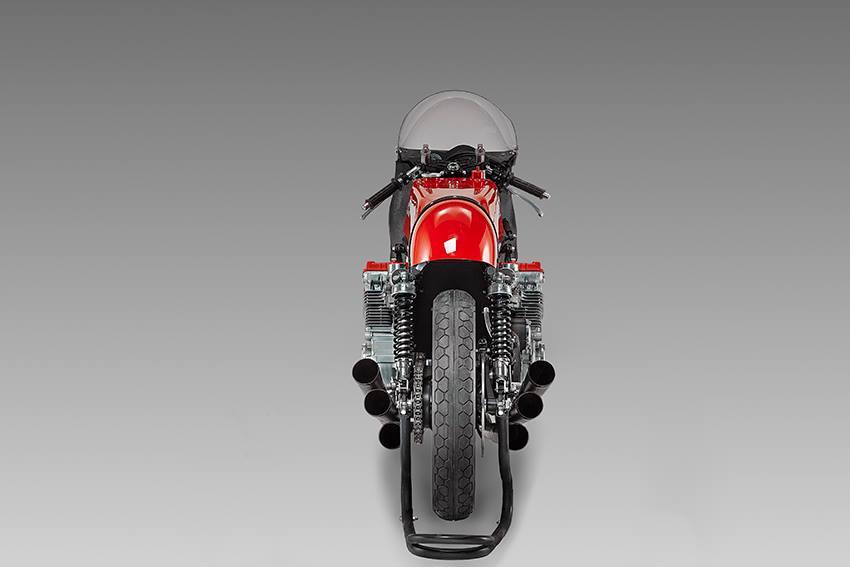 caferacerpasion:  ðŸ’ª Strong! Honda CBX1000 replica 250 6 cylinders by Repliche