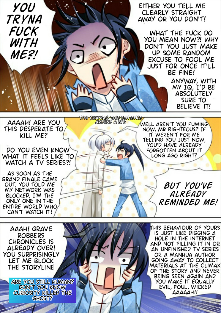 New Spiritpact Chinese Comic Book Ping Zi Works Ling Qi Funny and