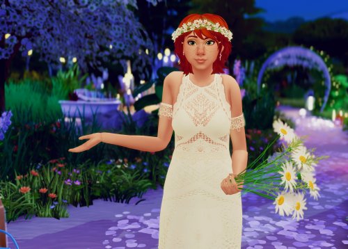 shoobysims: Taffy: Heyyyyyy. I was told to meet you at the end of the aisle. What’s up? We get