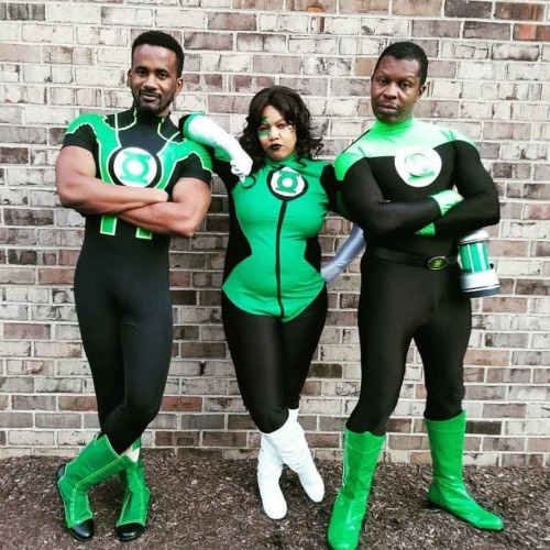 Reposted from @ladyjcosplay Finishing out my #greenlanterncorps row In honor of @dc__fandome this Sa