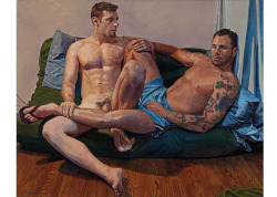 Homo-Online:  George Towne The Advocate Writes: “George Towne Is A New York Artist