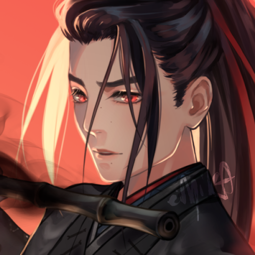 artistemika: Wei Wuxian is done. I’m gonna do Lan Zhan next ♥ ※ Do not use, edit, or re
