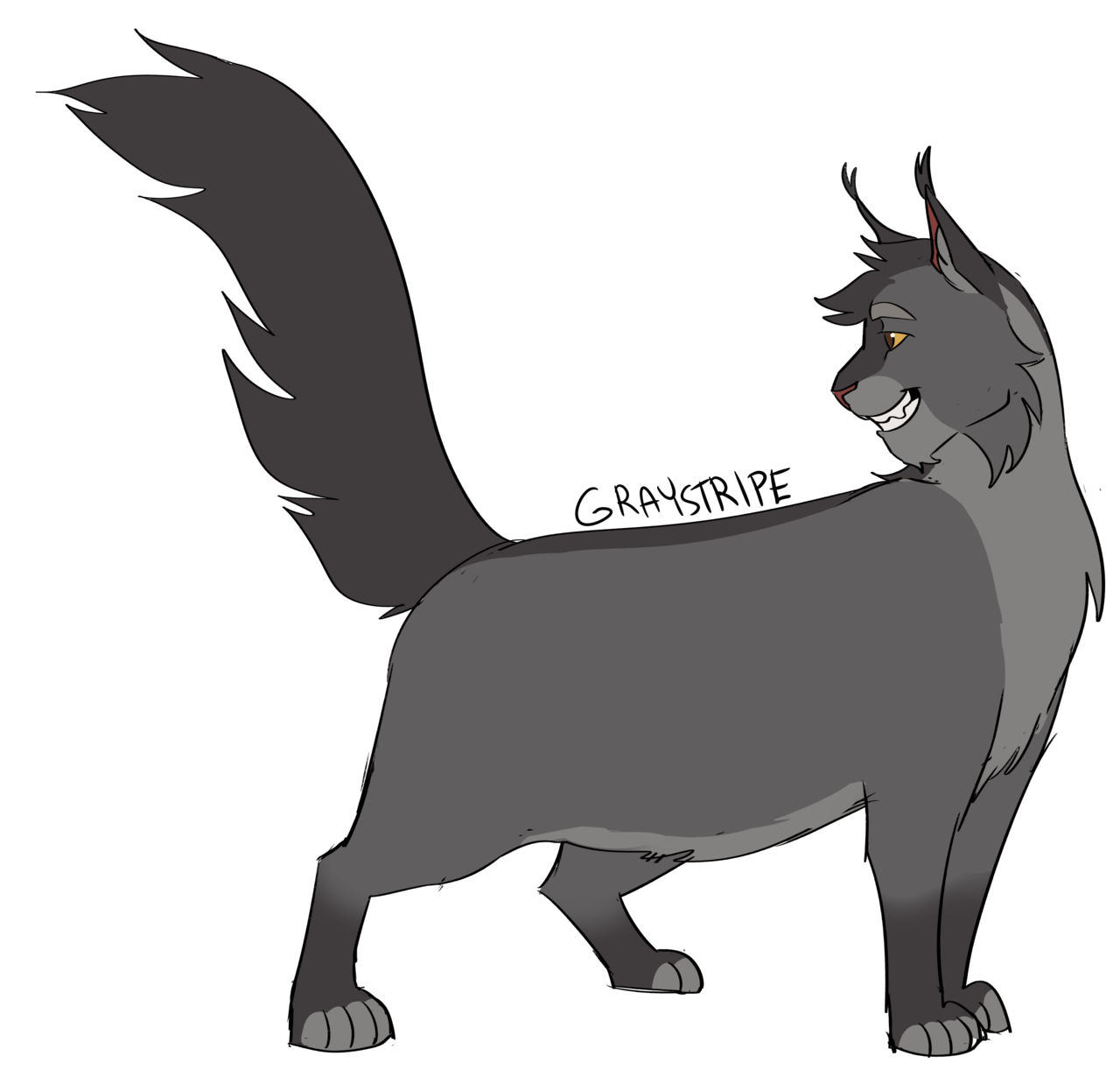 Warrior Cat Designs By Someone Who Is Currently Reading Warrior Graystripe Redo