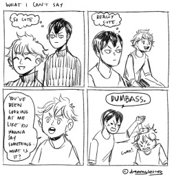 dreamyletters:actually kageyama, ur the dumbass