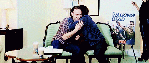chandra75:  What a wayTo start your dayIt’s Rick and DarylHey, hey, hey!!!