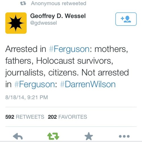 whatazendra:
“ Just let this sink in for a bit. #ferguson
”