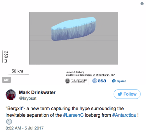 bodacious-poopookittyfuck:  wilwheaton: the-future-now:  the-future-now:  An ice shelf the size of Delaware is about to break from Antarctica  A giant chunk of ice the size of Delaware is threatening to cleave  itself from one of the largest ice shelves