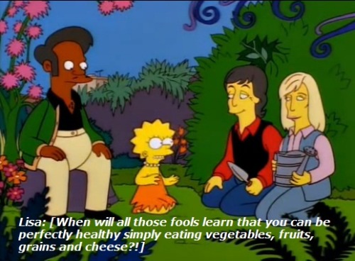 asocial-vegan-freak:lunaxvx:Apu’s having none of your shit today.No apologies. No compromise. No mor