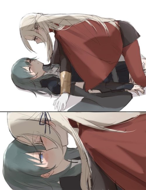 ✧･ﾟ: *✧ *slaps Byleth down and aggressively kisses* ✧ *:･ﾟ✧♡ Characters ♡ : Edelgard von Hresvelg &h