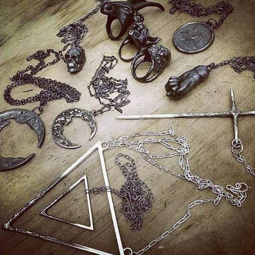 True Seattle Black Metal- Haunting Handmade Jewelry by The Small Beast-The Small Beast is a Seattle 