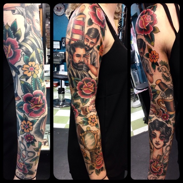 DAVID BRUEHL TRADITIONAL SLEEVE