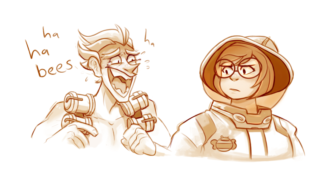 parallelpie:Blizzard I want more bees with my beekeeper outfit.    