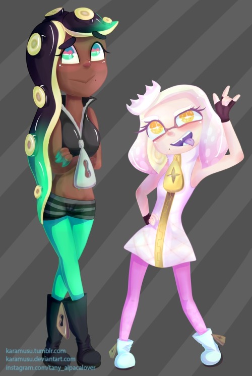 The Final Day With Off The Hook!! I Really Loved The Design On These Two Qwq And Their Debut Song Is