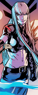 illyanapryde: illyana rasputin’s abs appreciation (ง︡’-‘︠)ง  (art by