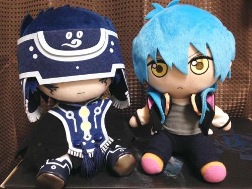 Also I finally bought Sly Blue plush toy! Was looking for Aoba but he’s already sold out because I c