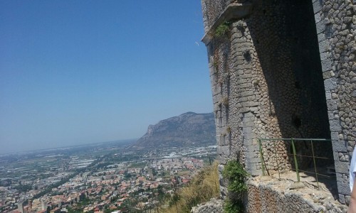 terracina, home of the so-called temple to jupiter anxur, more likely a temple to the old latin godd