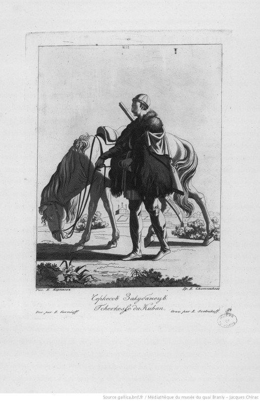 Circassian(adyghe). 1812-1813 Черкесс(адыг). 1812-1813