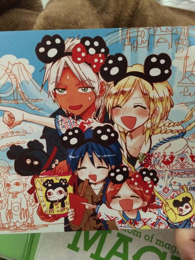 papa-kouen:   Illustration from new MAGI DVD  Picture is not mine  &gt;Source