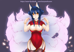 league-of-legends-sexy-girls:  Ahri