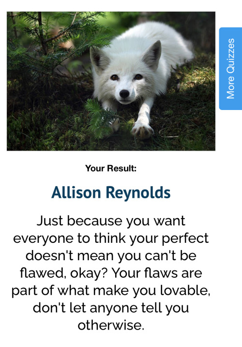 Based Result Honestly. I, Too, Slay (not As Hard As Allison Tho)