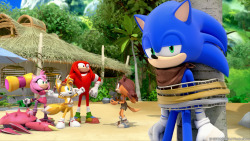 sonicthehedgehog:Tomorrow on Sonic Boom, Sonic gets into a bind.